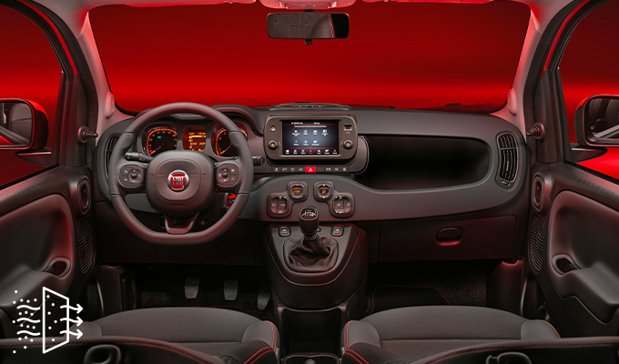 (FIAT)<sup>RED</sup> Kit to sanitize the atmosphere inside the car