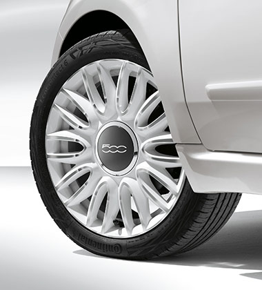 16” WHITE PAINTED ALLOY WHEELS