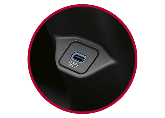 ZADNÍ USB PORT (volitelně)